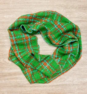 Green Plaid Scarf