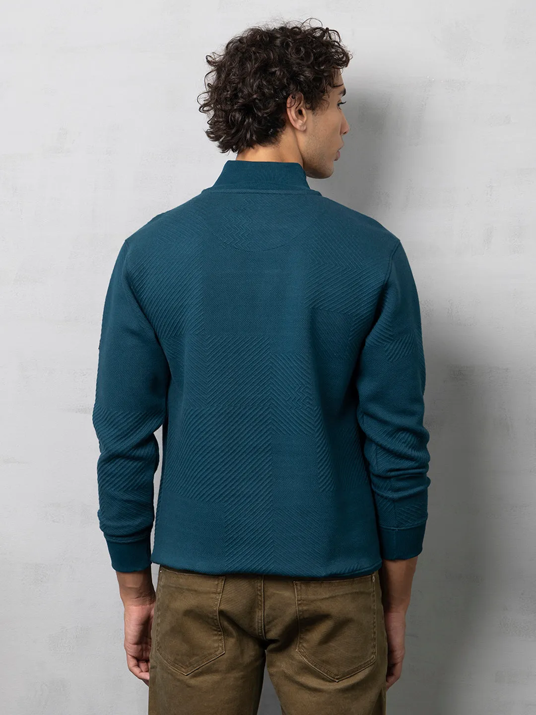Green Zipper sweatshirt