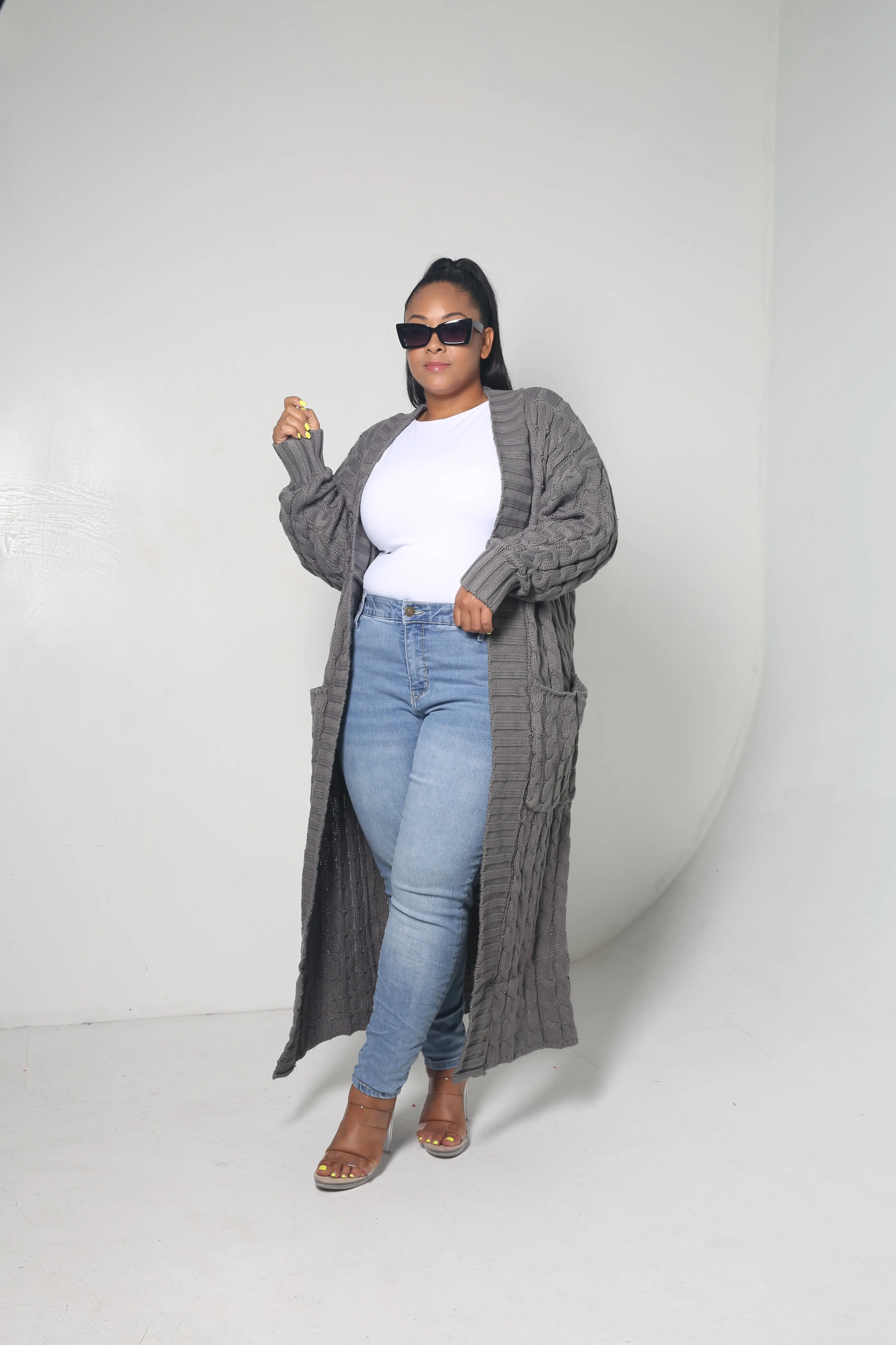 Greyish Cardigan