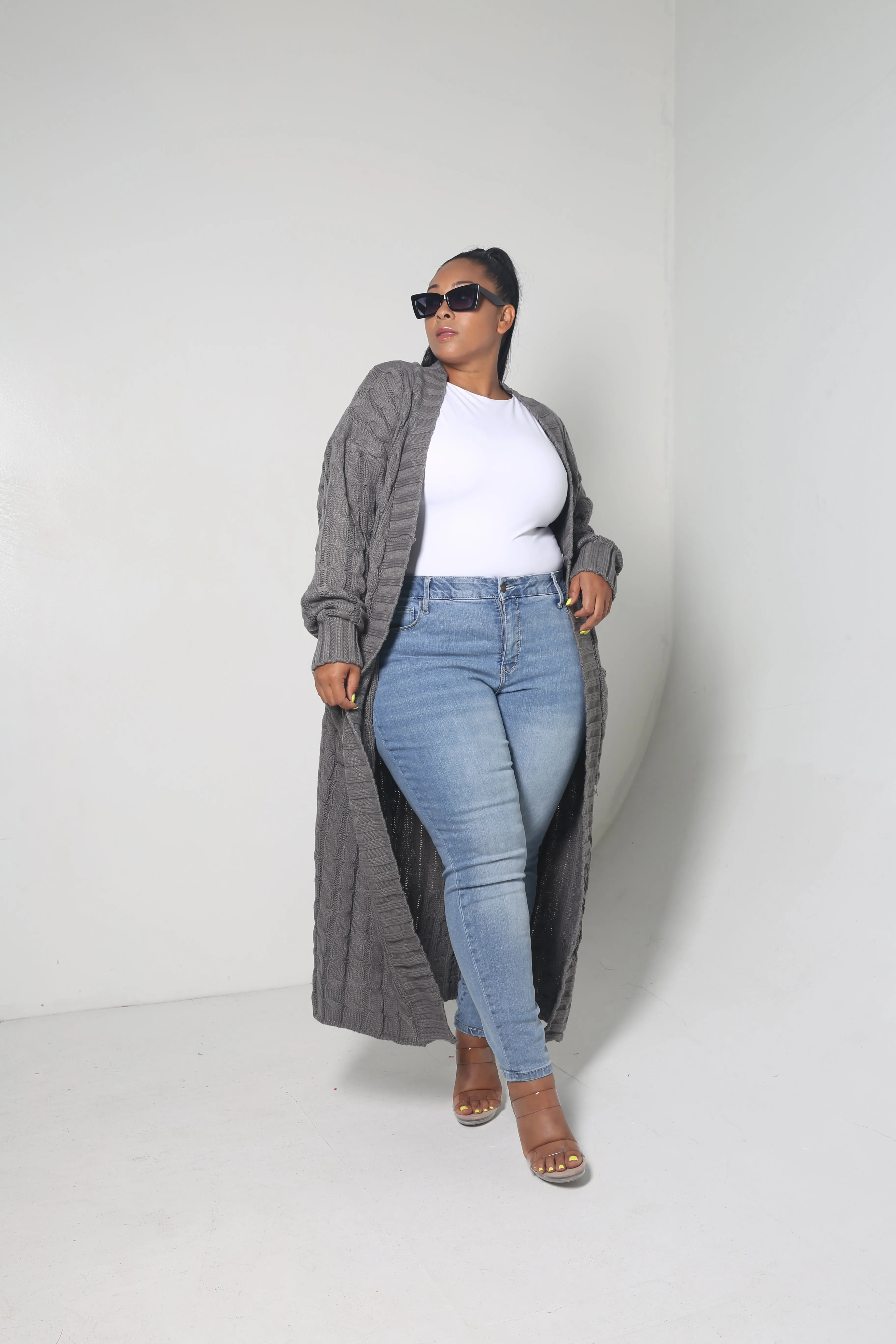 Greyish Cardigan