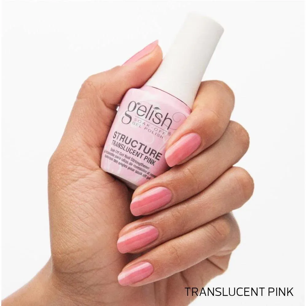 HARMONY GELISH Translucent Pink Brush-On Structure Gel 0.5 oz