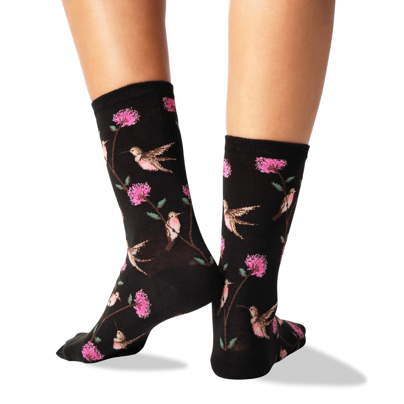 HOTSOX Women's Hummingbirds Crew Socks