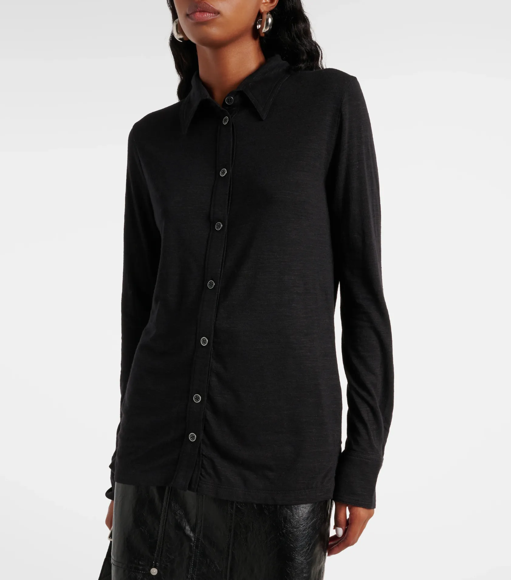 IMELIA SHIRT - BLACK