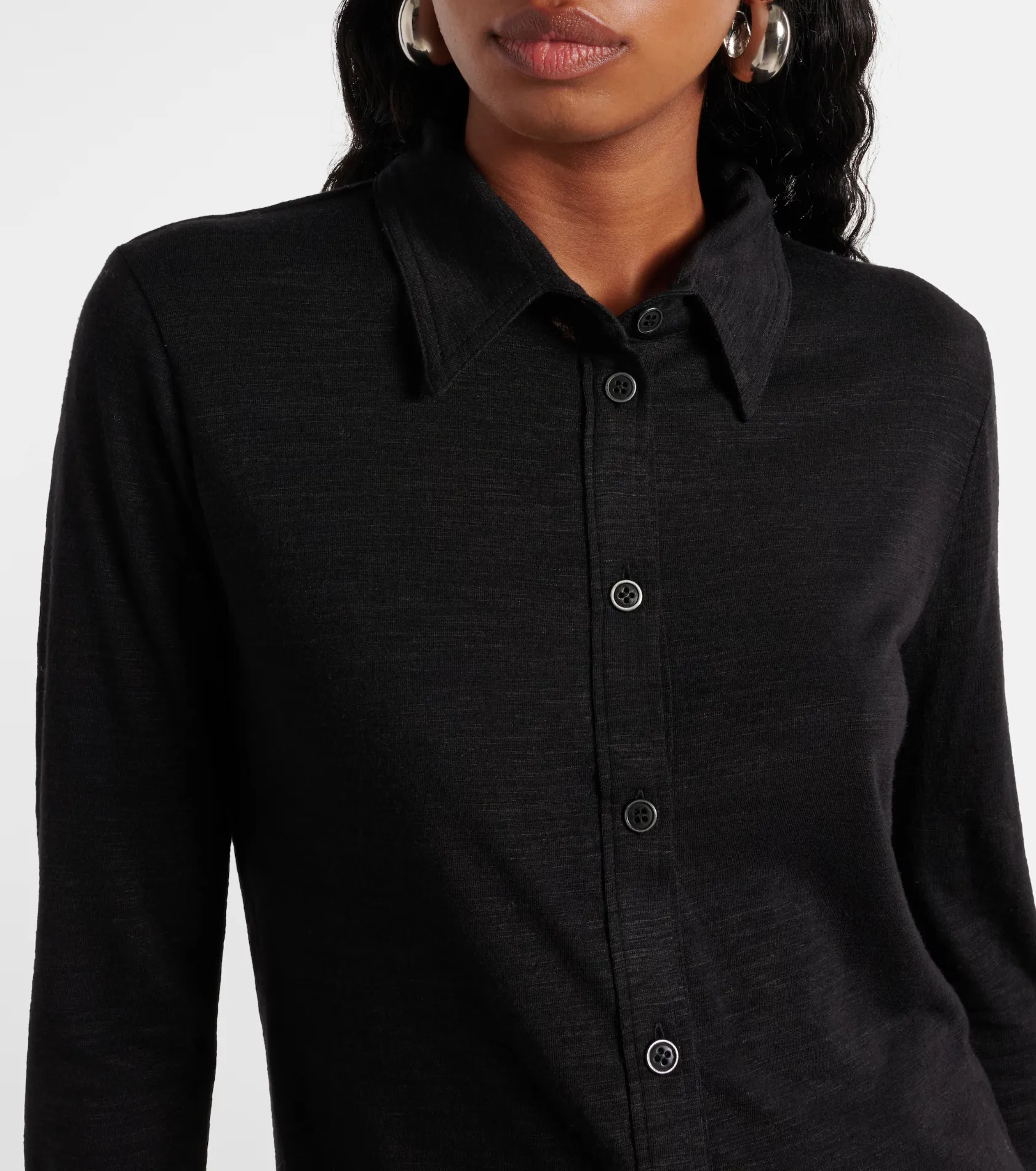 IMELIA SHIRT - BLACK