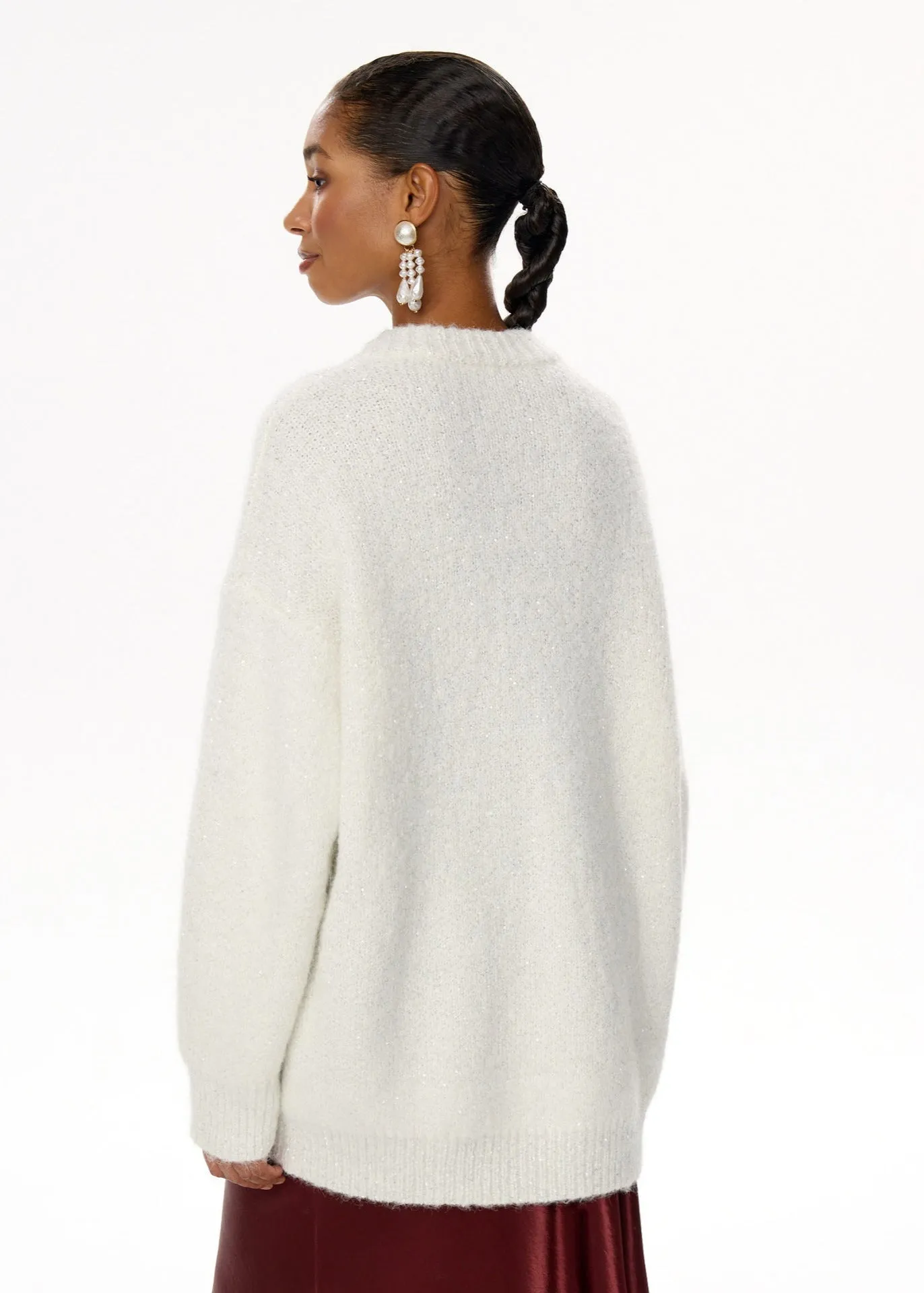 Ivyshape | Button Knit Cardigan