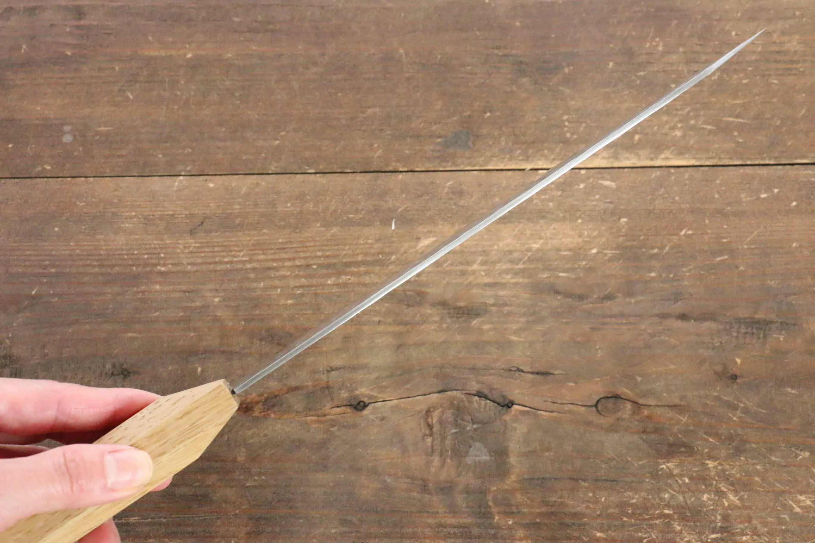 Jikko VG10 17 Layer Gyuto  200mm Oak Handle