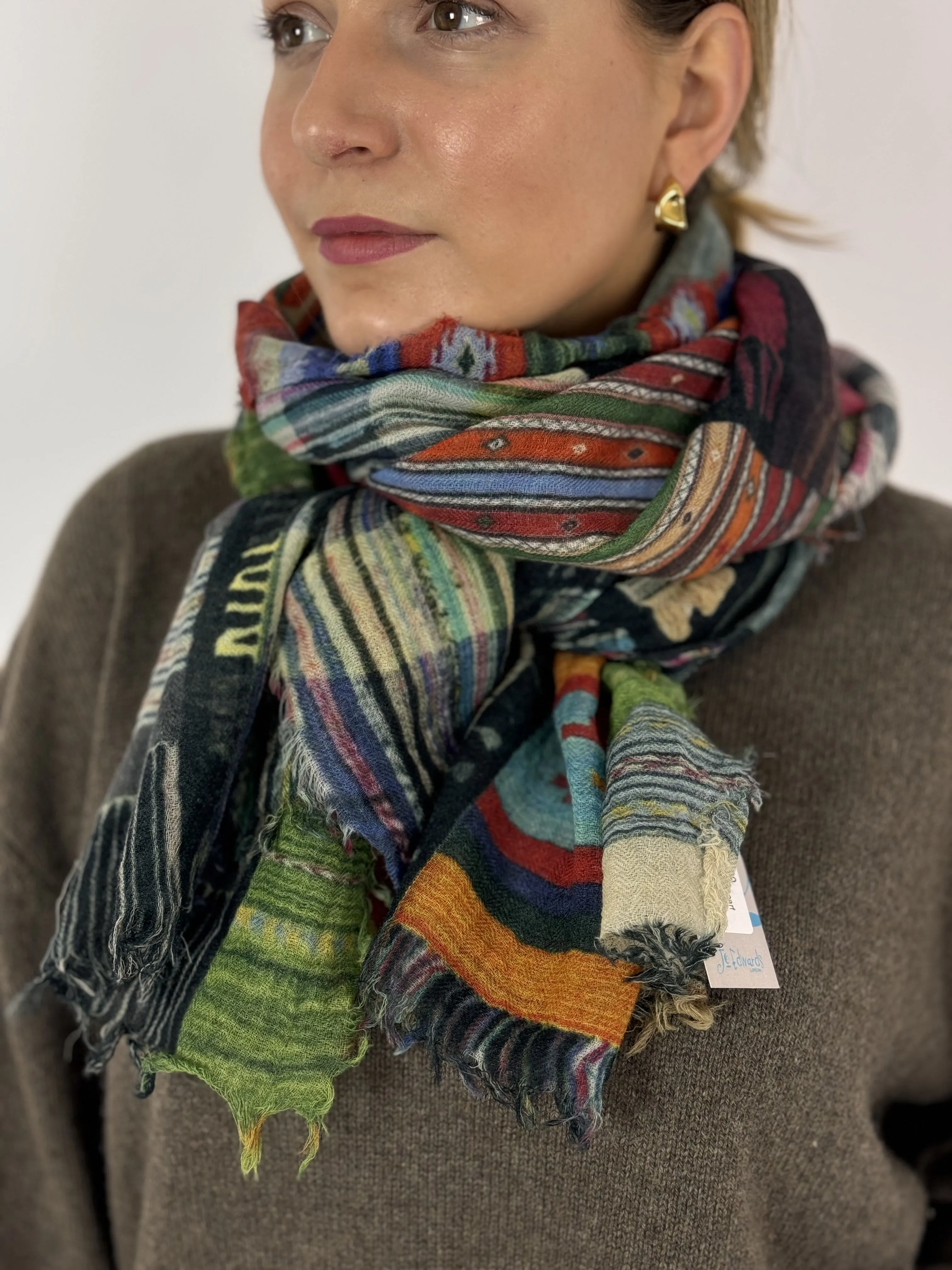 Jo Edwards Patchwork Scarf