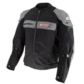 Joe Rocket Dayride Mens Textile Jacket Grey/Black