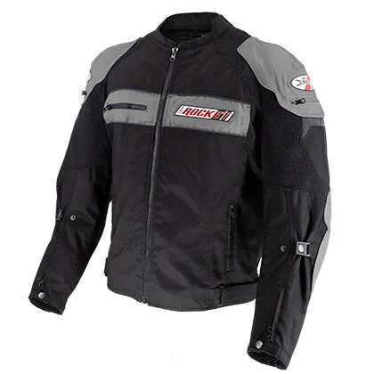 Joe Rocket Dayride Mens Textile Jacket Grey/Black