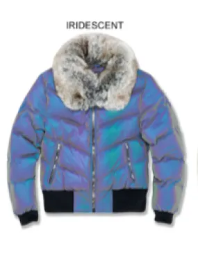JORDAN CRAIG WOMEN'S FLATBUSH BOMBER JACKET (IRIDESCENT)