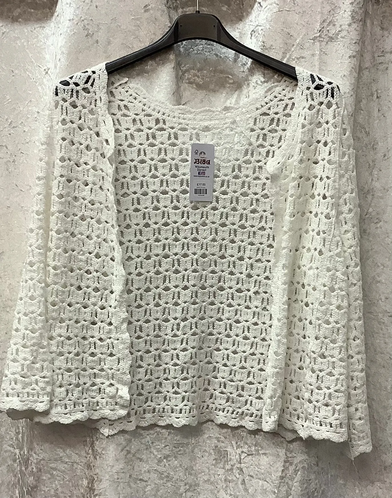 'Juliet' Crochet Shrug
