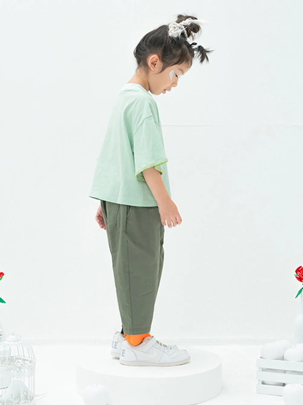Khaki Color Layer Pants