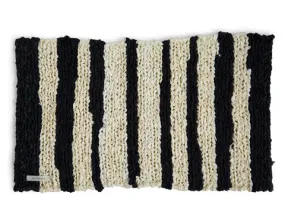 Knitted Linen Floor Mat - Striped (OUT OF STOCK)