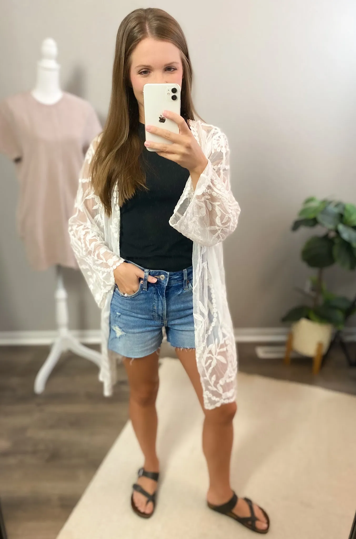 Lace Crochet Cardigan