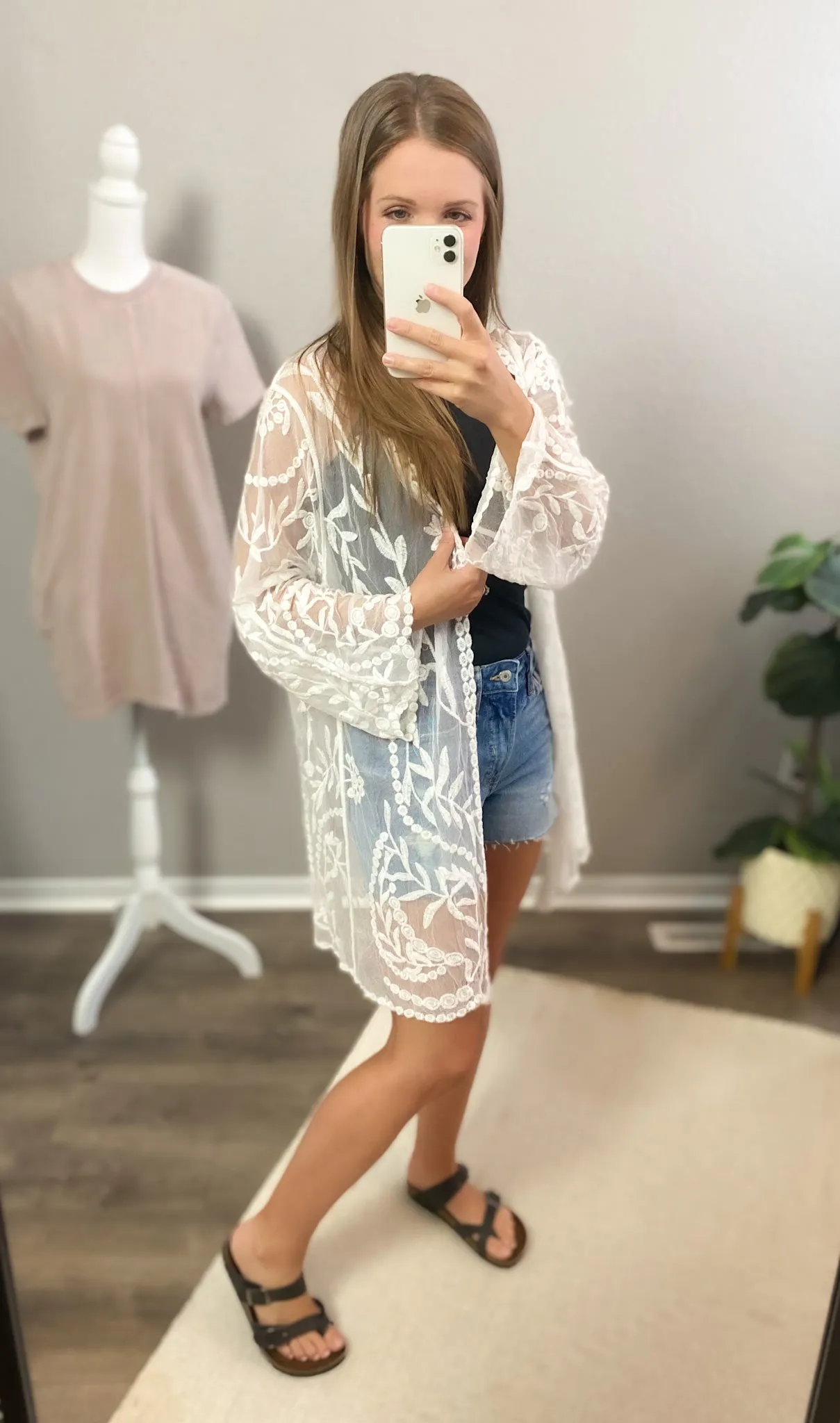 Lace Crochet Cardigan