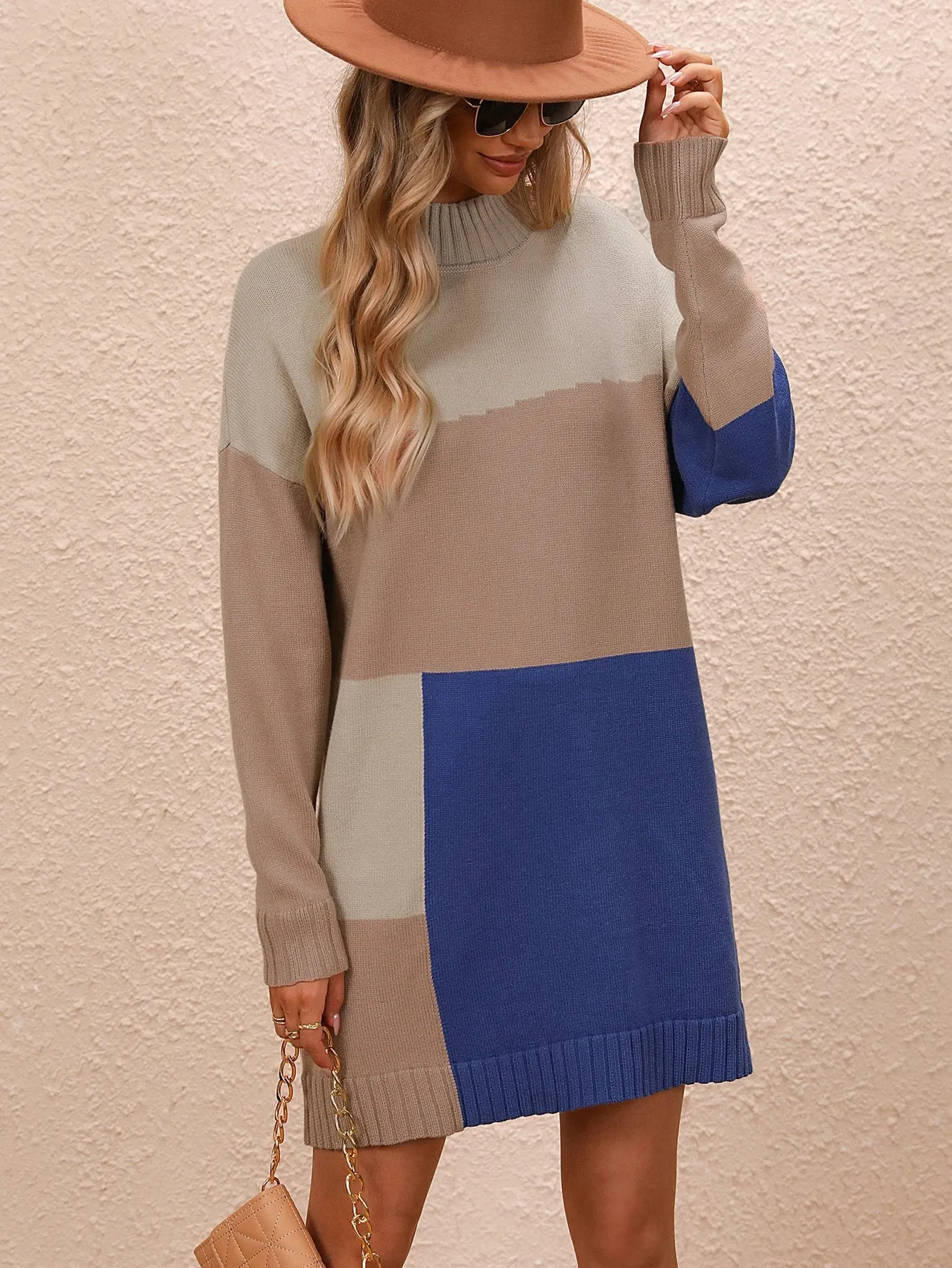 Lange Gestrickte Pullover