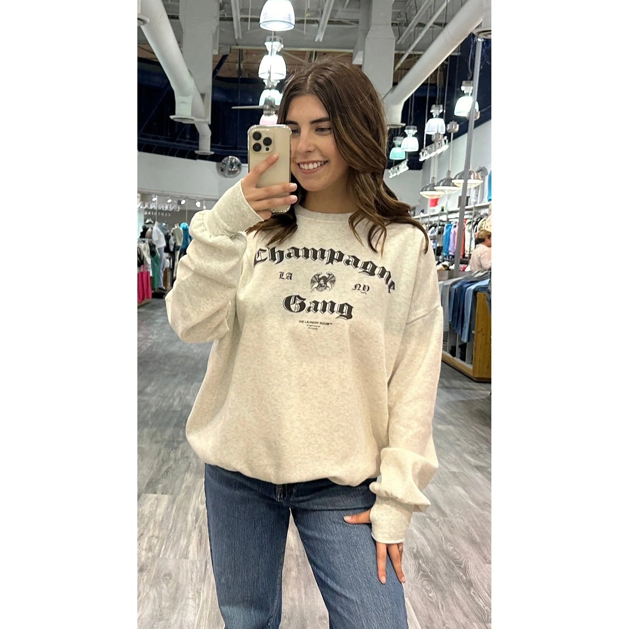 Laundry Room Champagne Gang Jumper