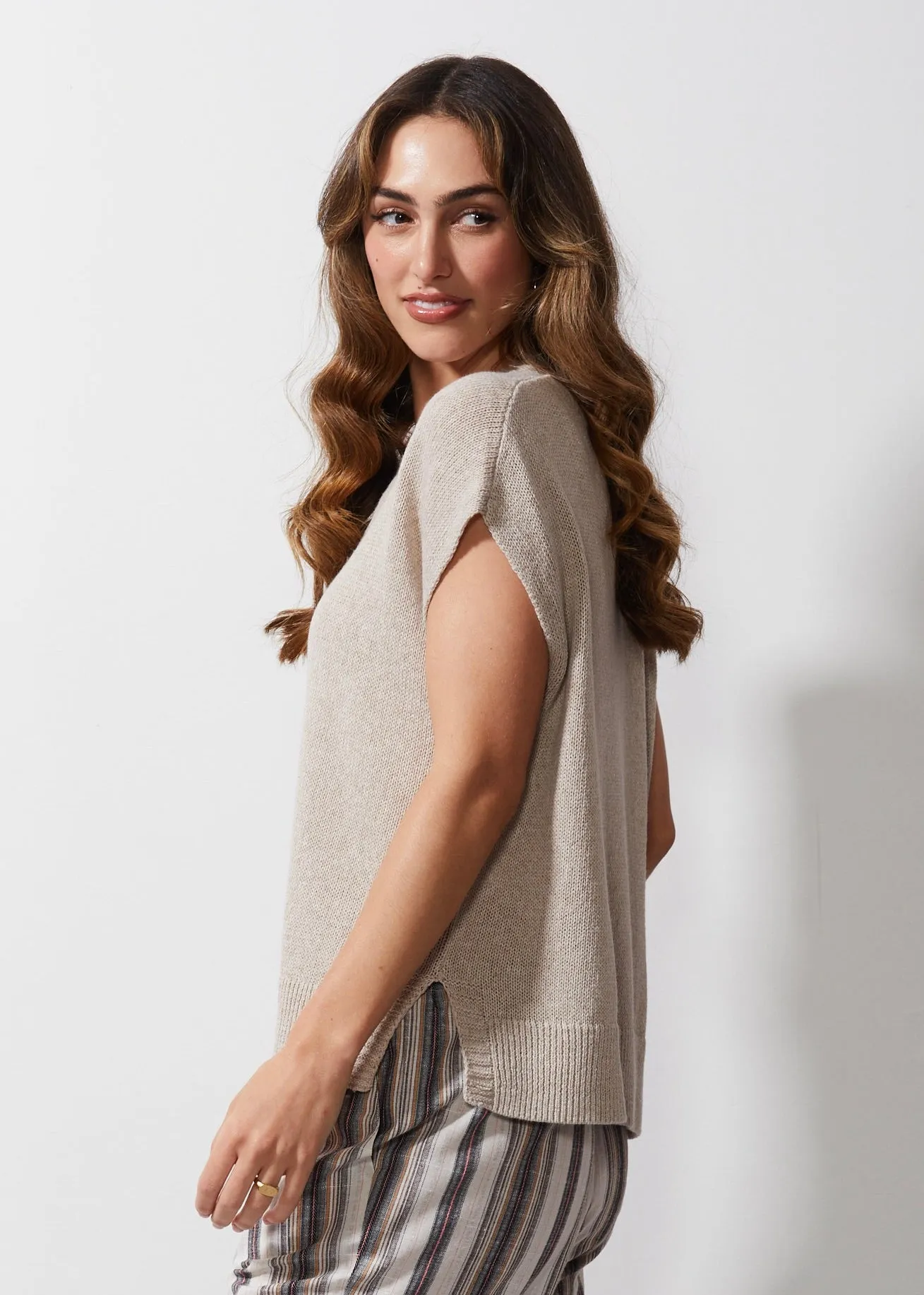 ld   co - Chunky Linen Vest