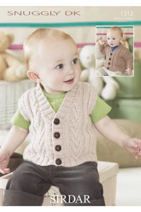 Leaflet 1312 - Sirdar Snuggly DK