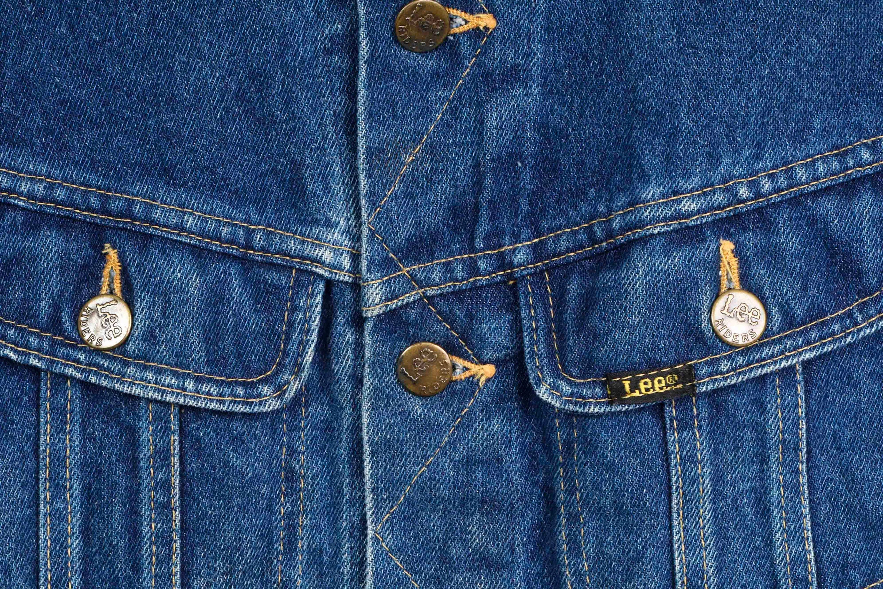 Lee Rider Denim Jacket USA, S-M Slim Fit
