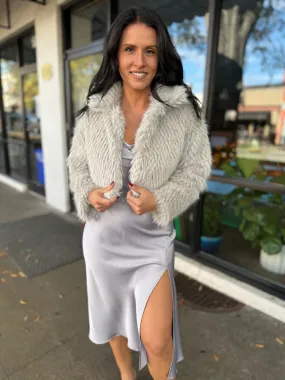 Lexi Faux Fur Crop Jacket