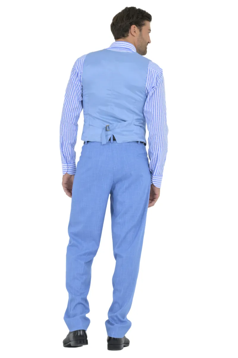 Light Blue Men's Tango Vest