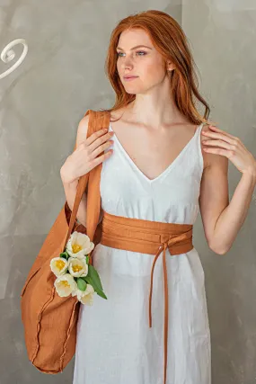 Linen Wrap Belt