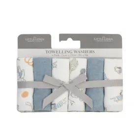 Little Linen TLLC Towelling Washer 6pk - Barklife Dog