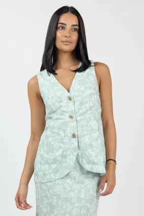 Liyana Linen Vest