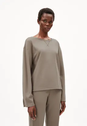 Longsleeve BEAA TRICE muddy water | ARMEDANGELS