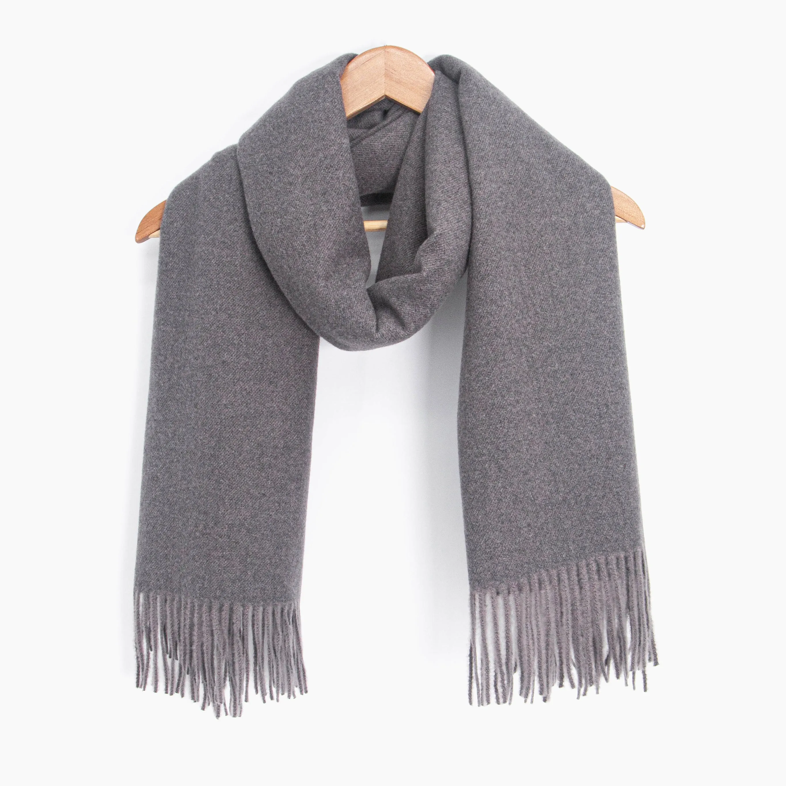 Lucia Heavyweight Scarf - Dark Grey