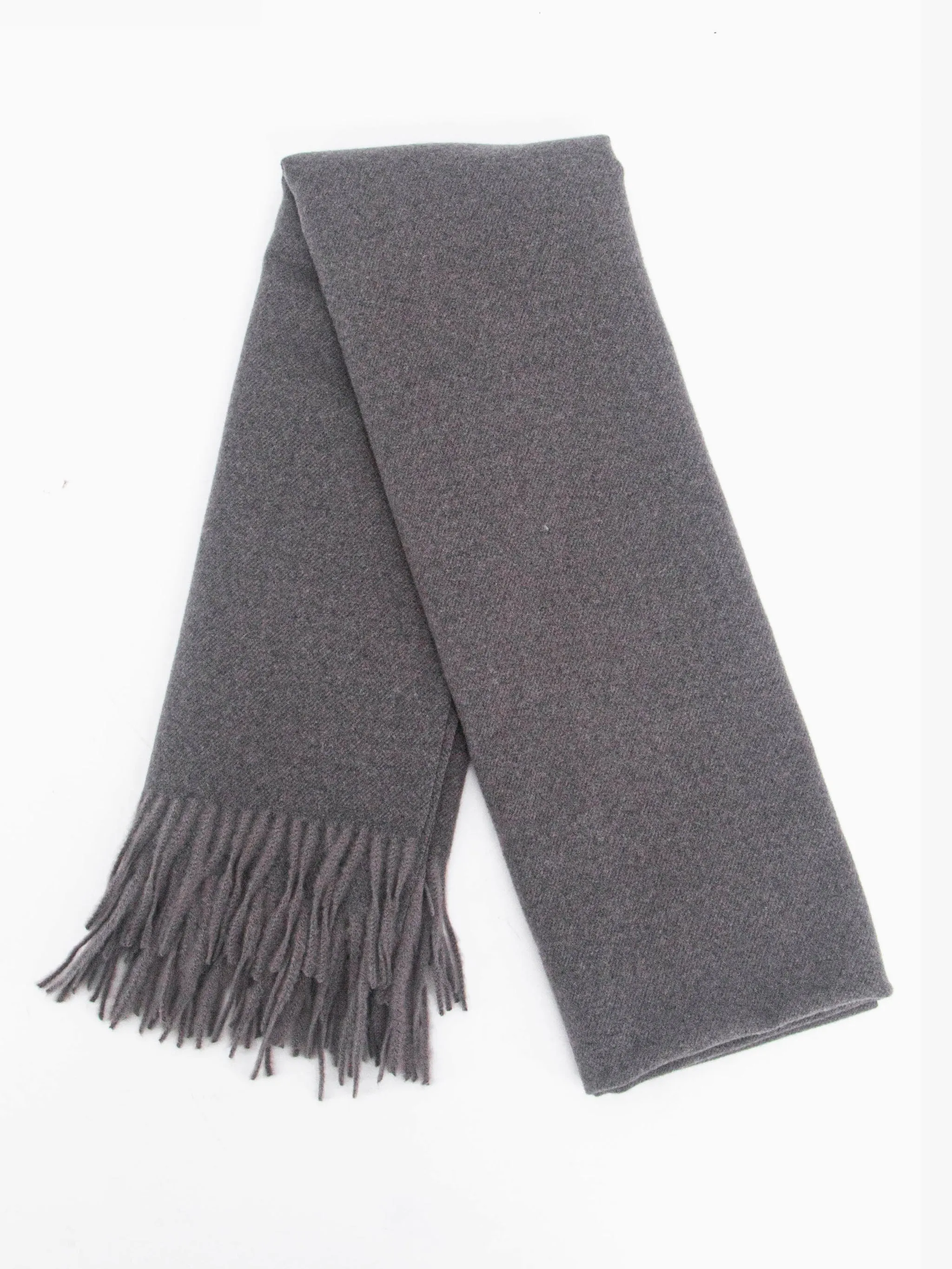 Lucia Heavyweight Scarf - Dark Grey