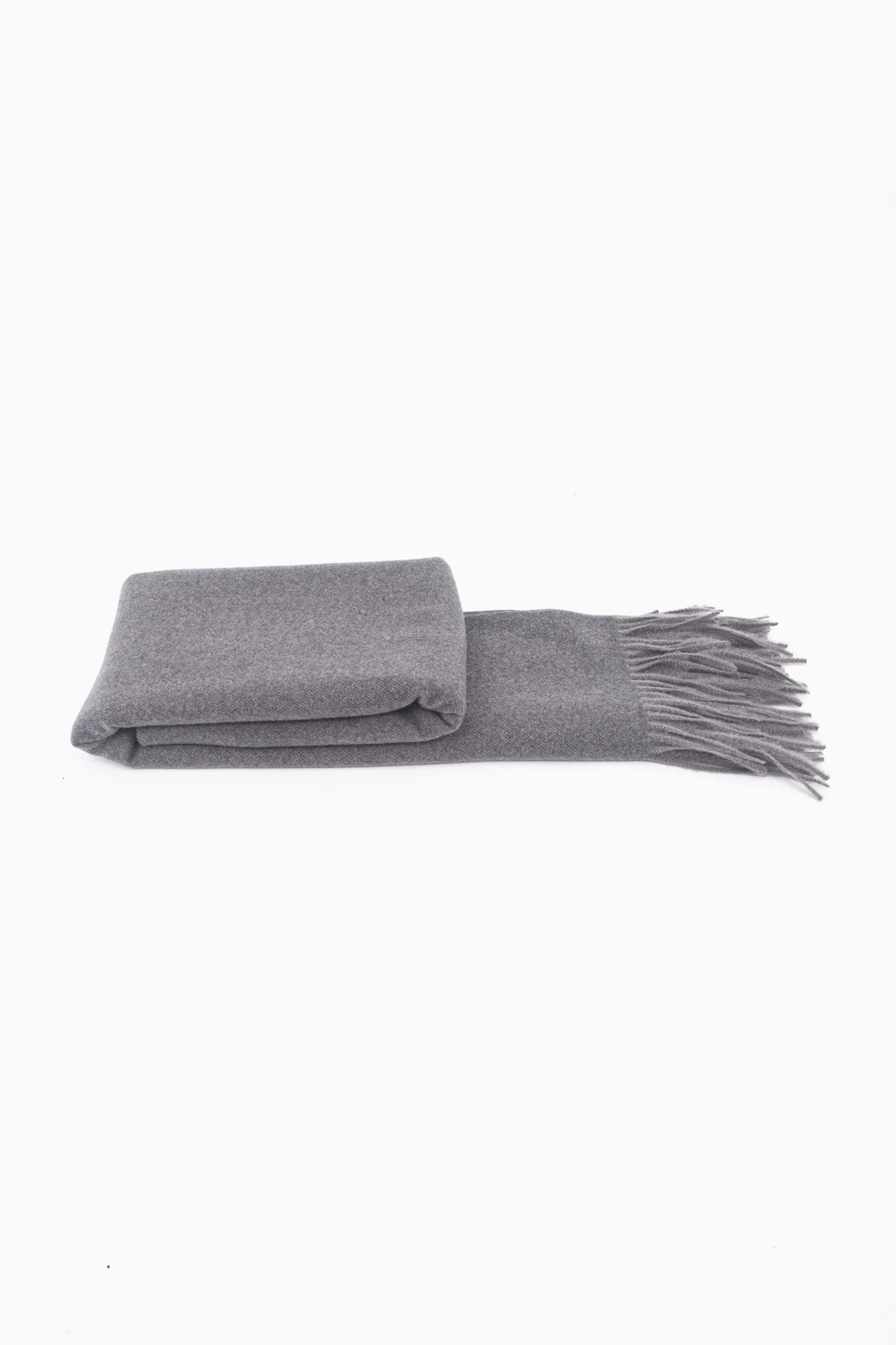 Lucia Heavyweight Scarf - Dark Grey