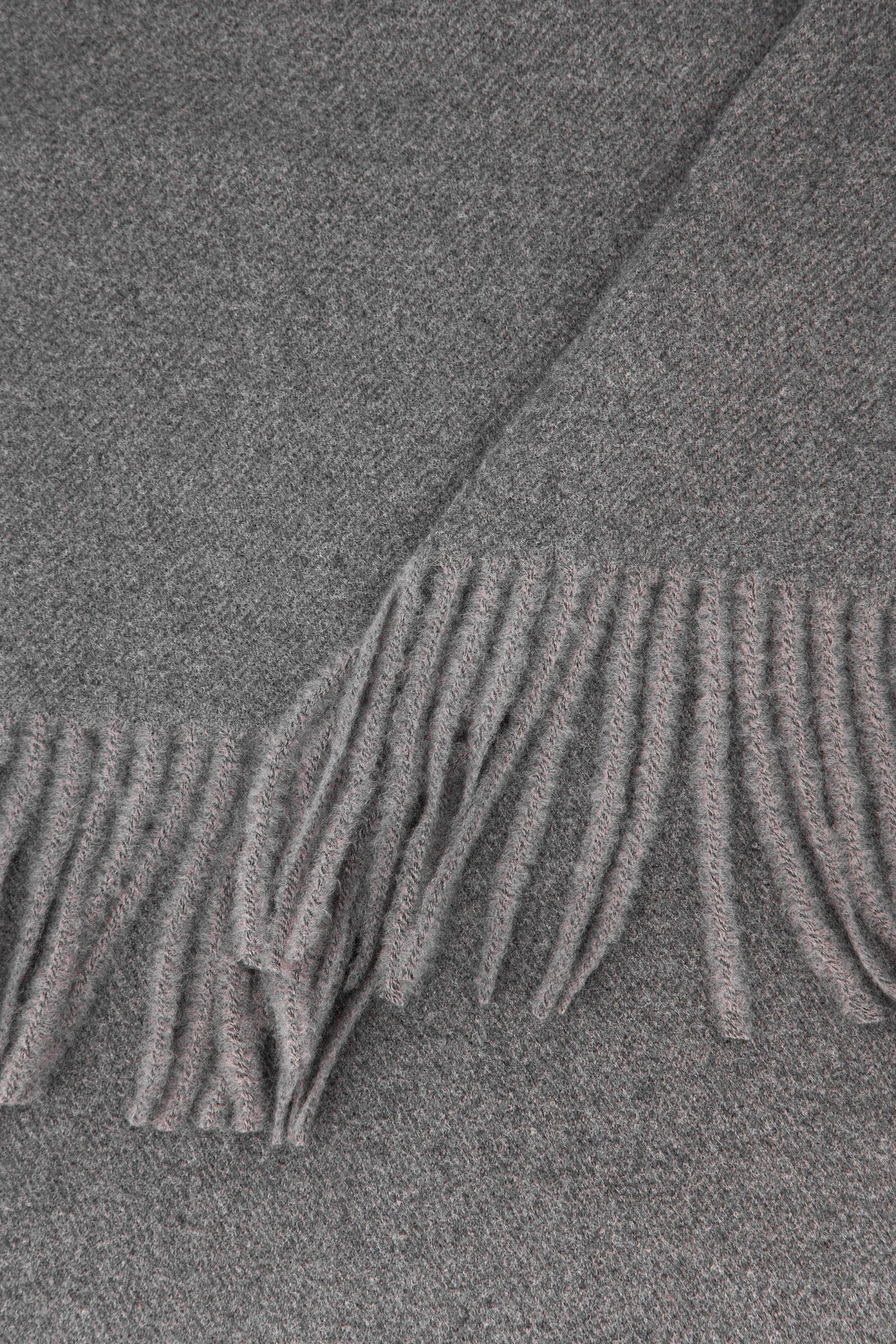 Lucia Heavyweight Scarf - Dark Grey