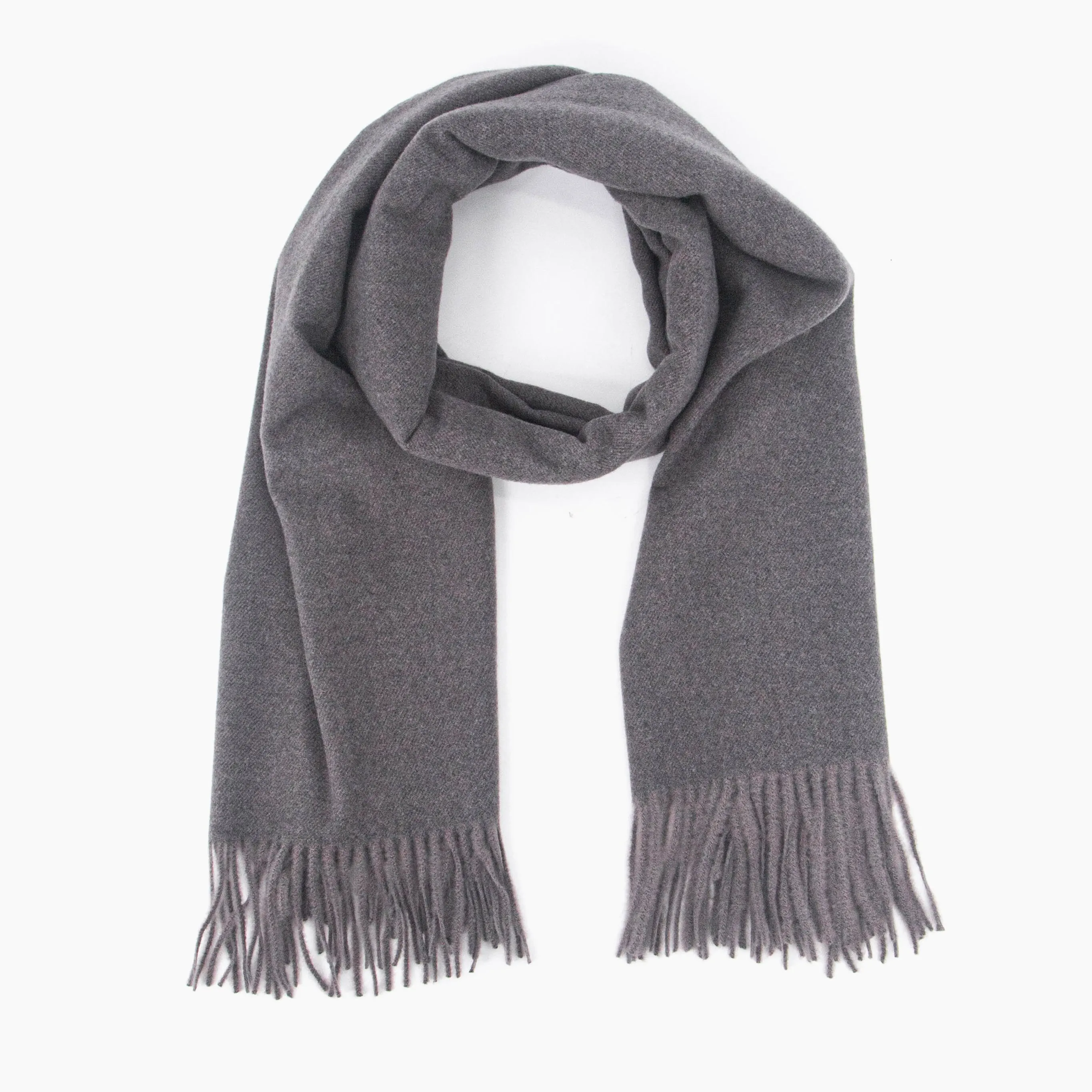 Lucia Heavyweight Scarf - Dark Grey