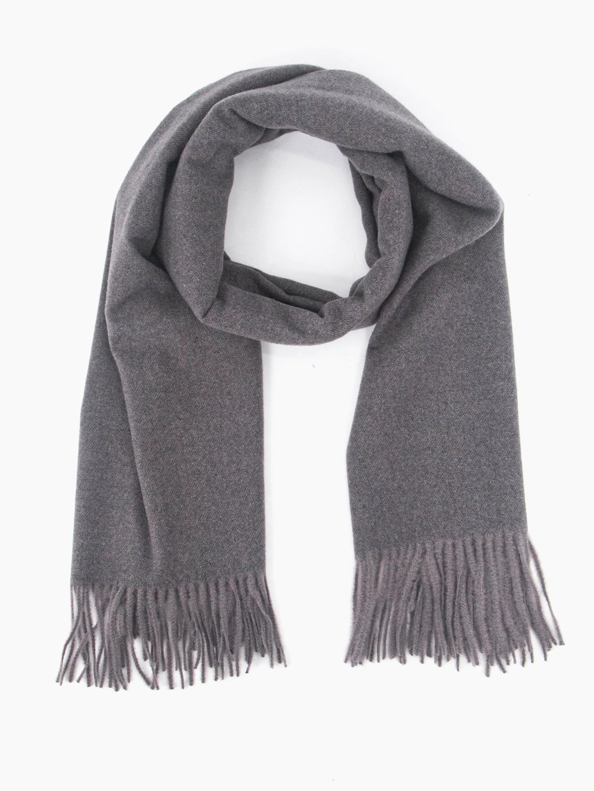 Lucia Heavyweight Scarf - Dark Grey