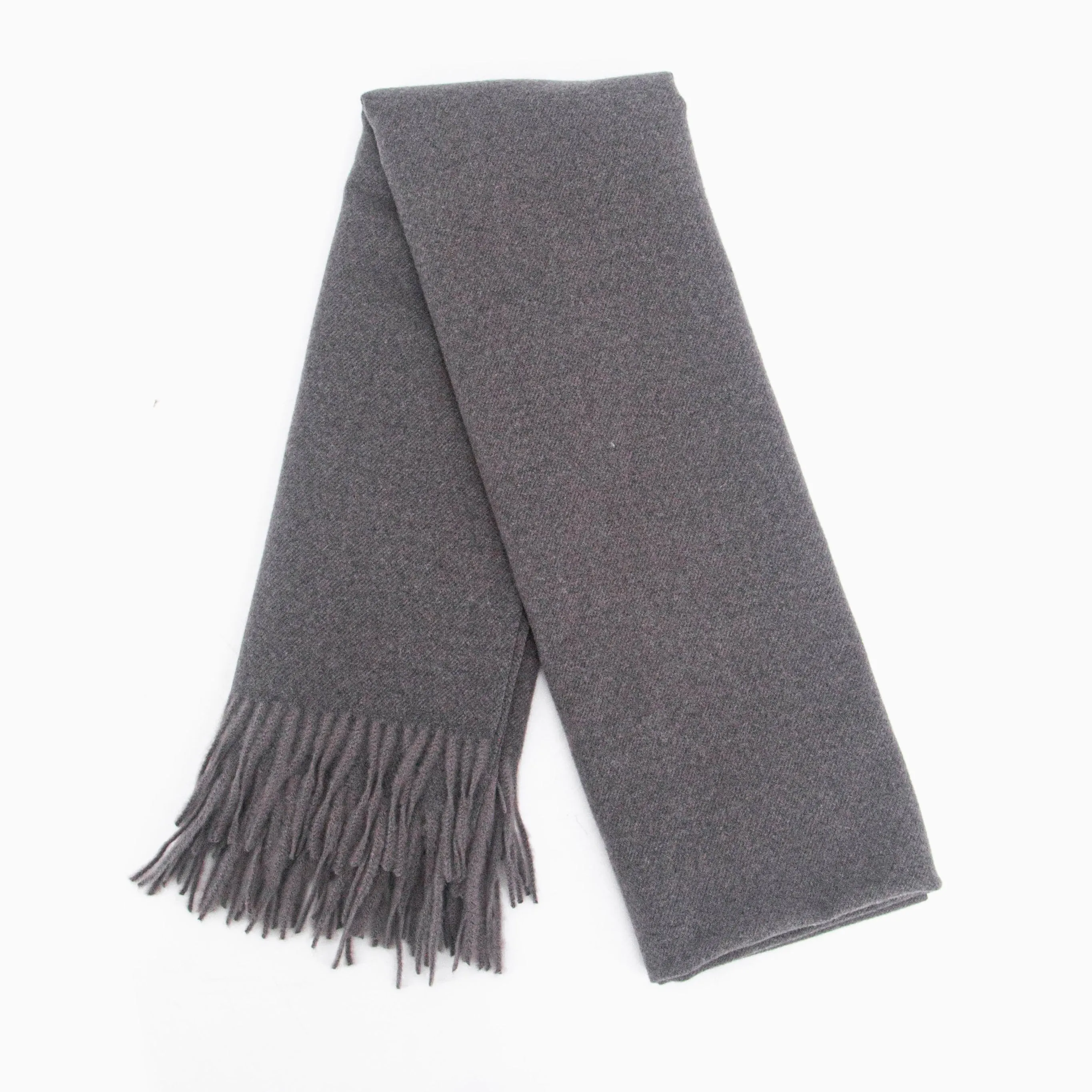 Lucia Heavyweight Scarf - Dark Grey
