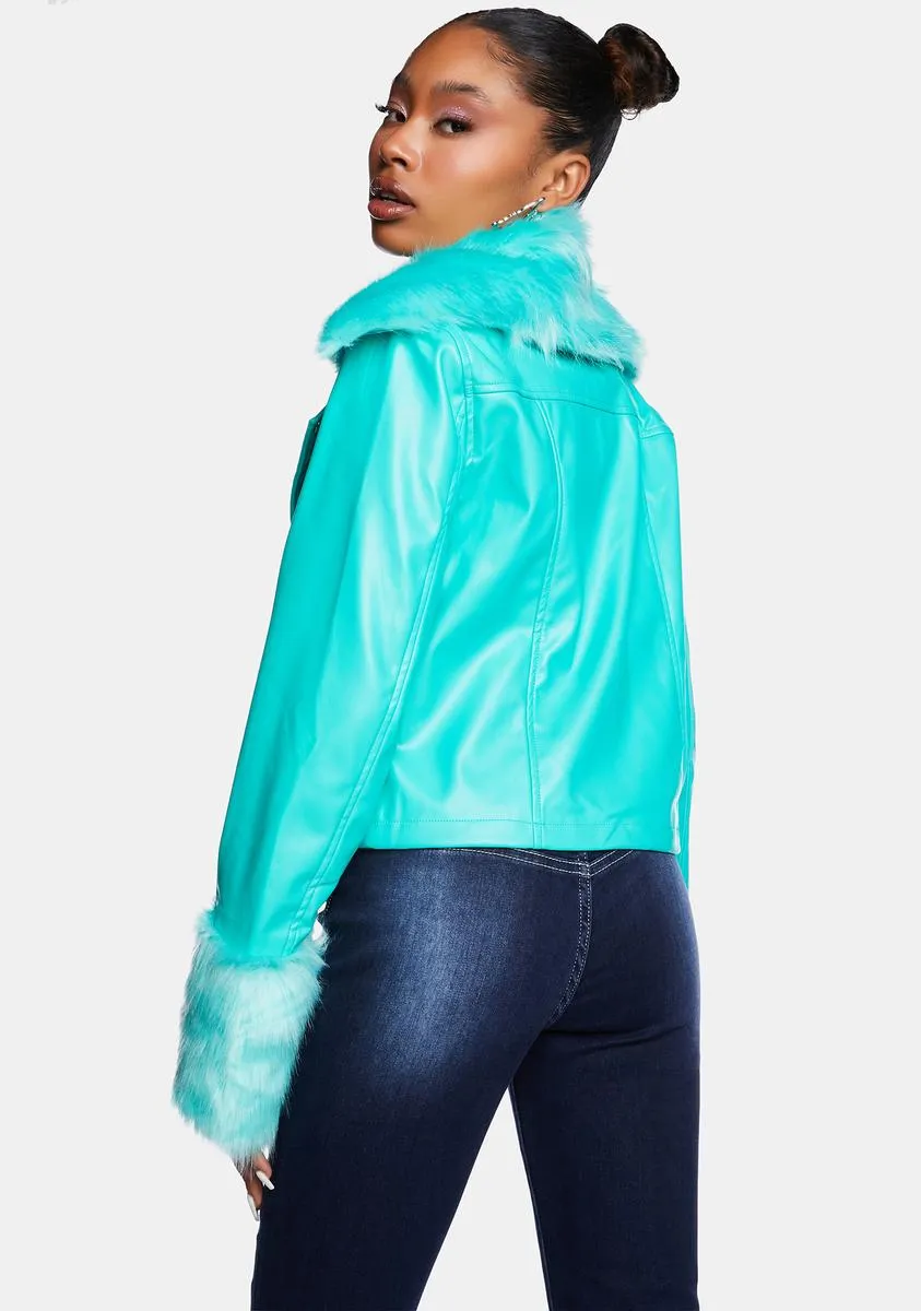 Lush Hot For You Moto Jacket