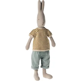 Maileg Rabbit Size 3, Classic - Knitted Shirt and Pants
