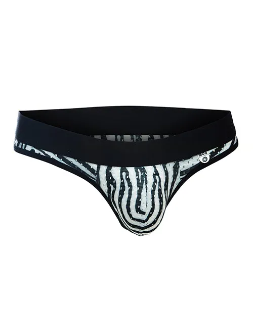 Male Basics MOB Aero Jock Zebra XL