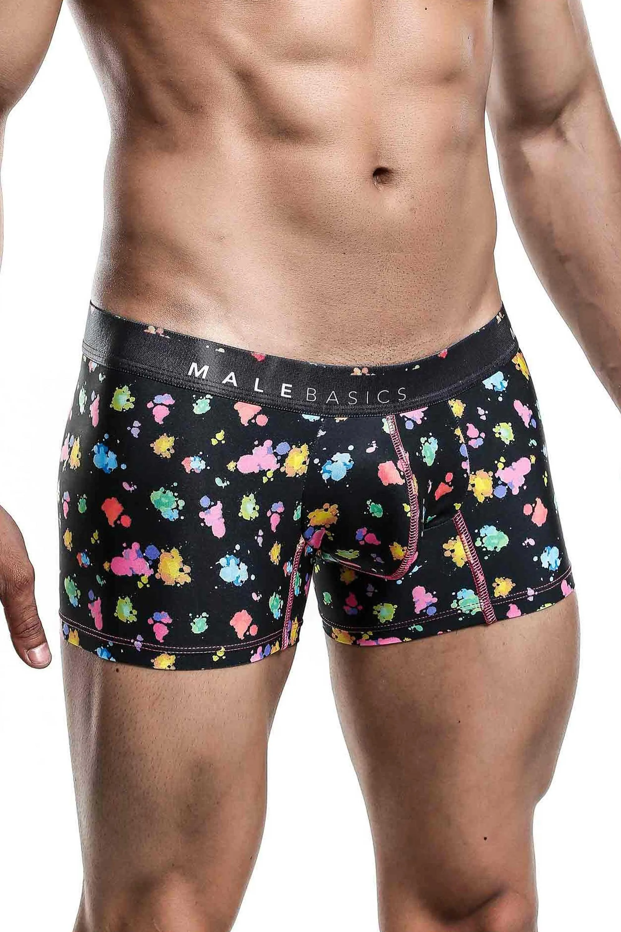 Malebasics New Hipster Trunk Black Splash
