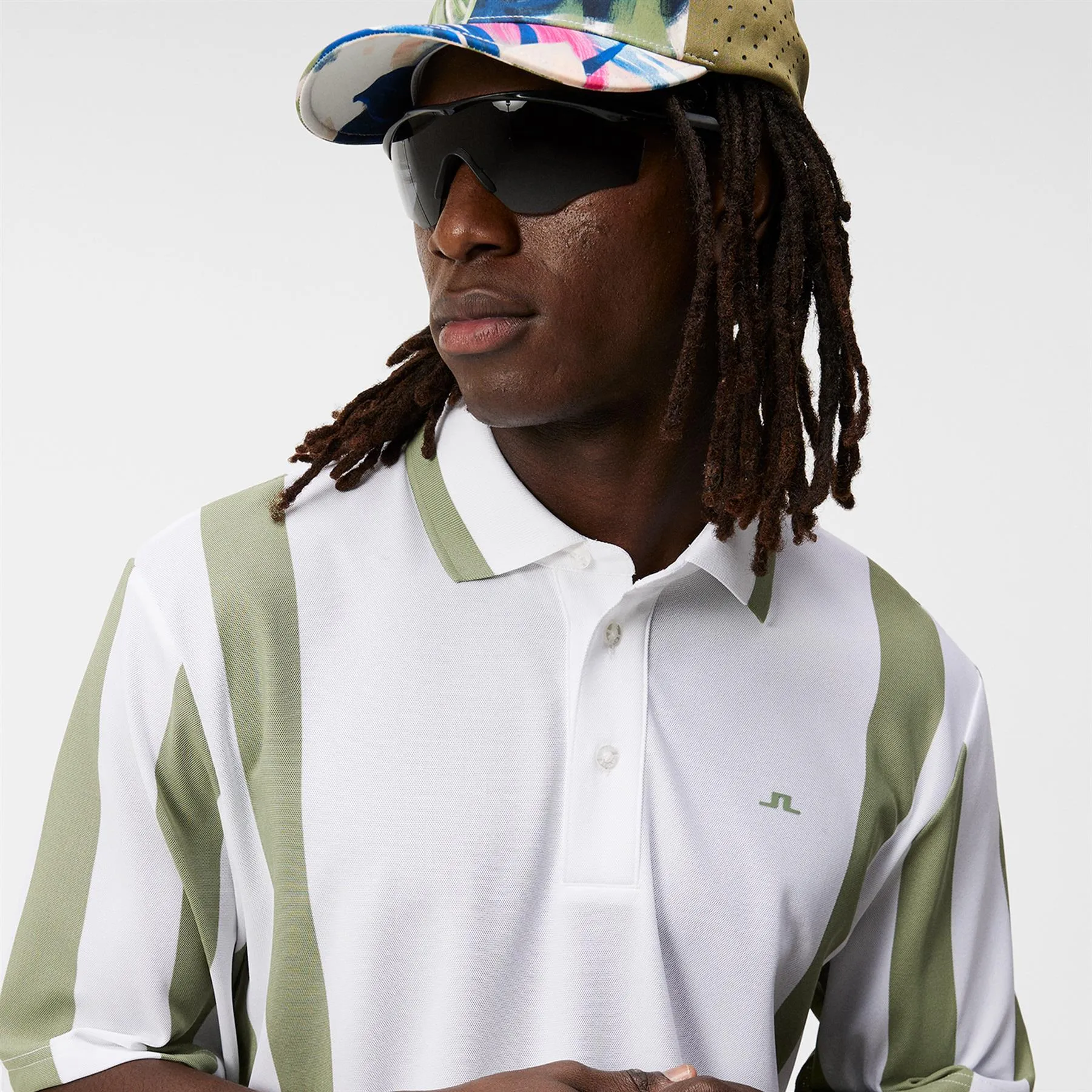 Martin Knitted Sports Pique Polo Oil Green - SS24