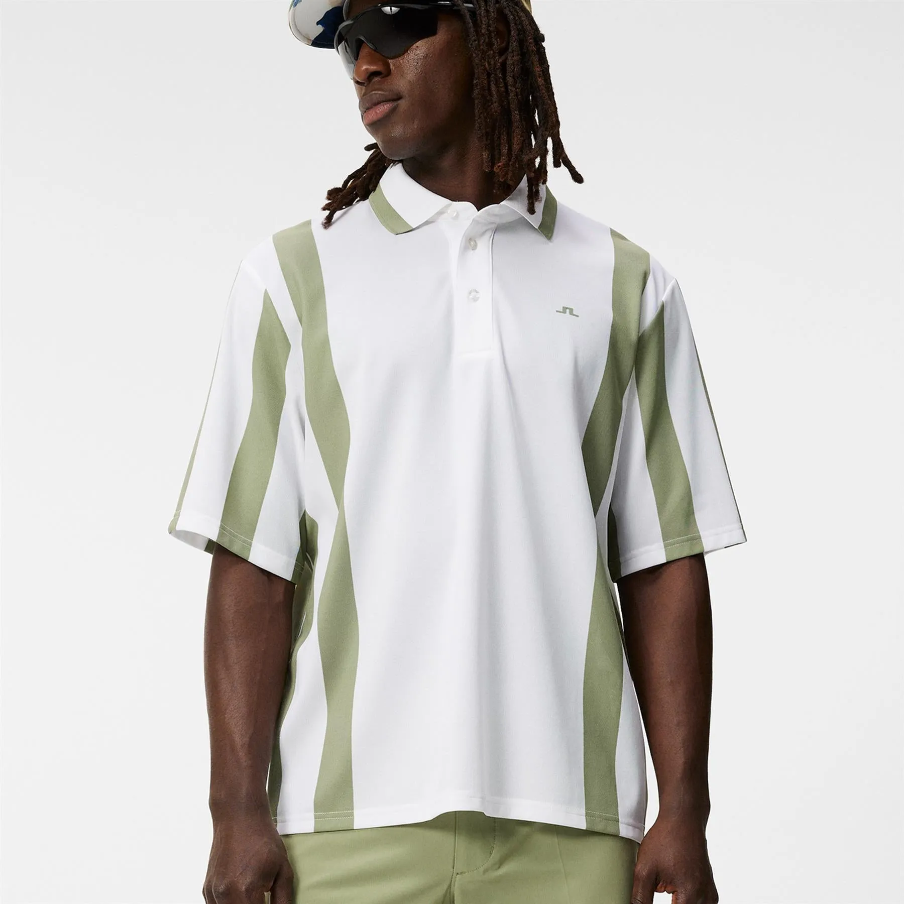 Martin Knitted Sports Pique Polo Oil Green - SS24