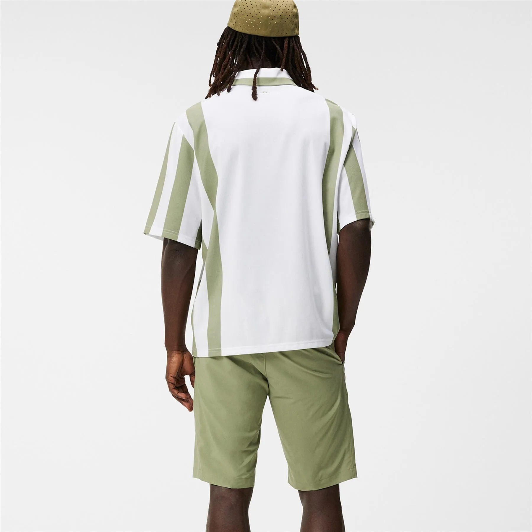 Martin Knitted Sports Pique Polo Oil Green - SS24