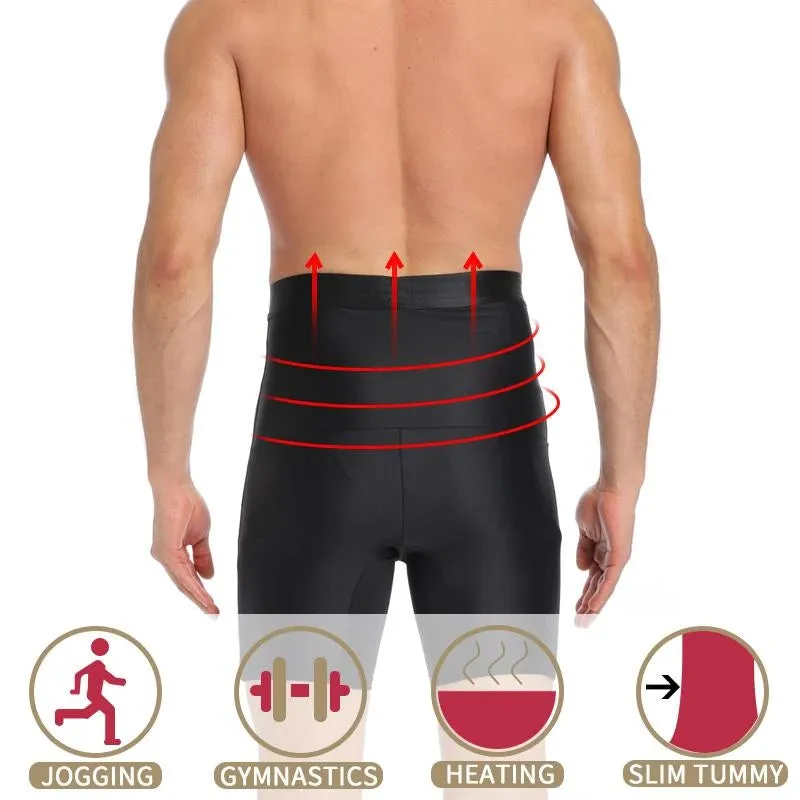 Men Anti Chafing Body Compression Shorts Underwear