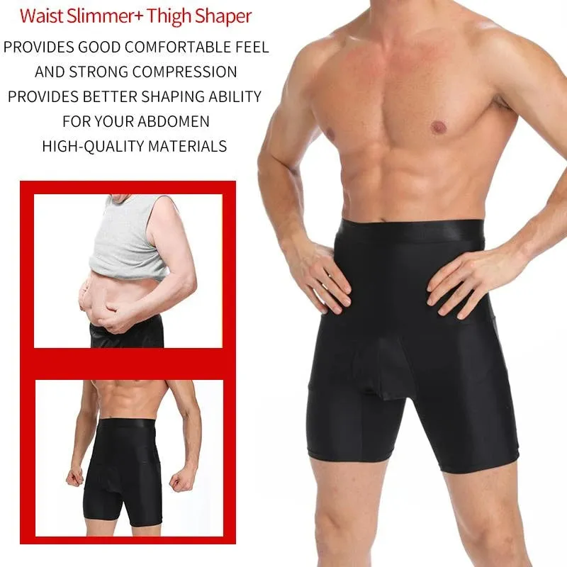 Men Anti Chafing Body Compression Shorts Underwear