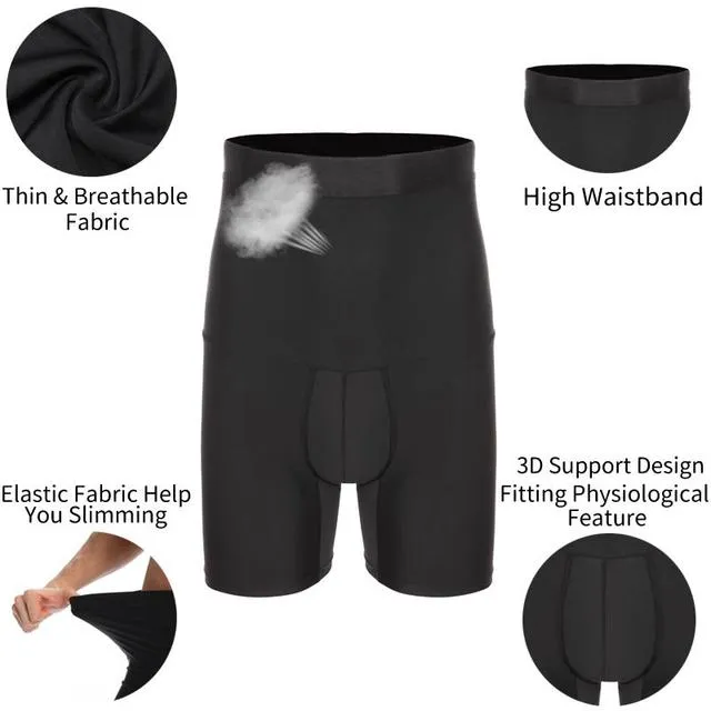 Men Anti Chafing Body Compression Shorts Underwear