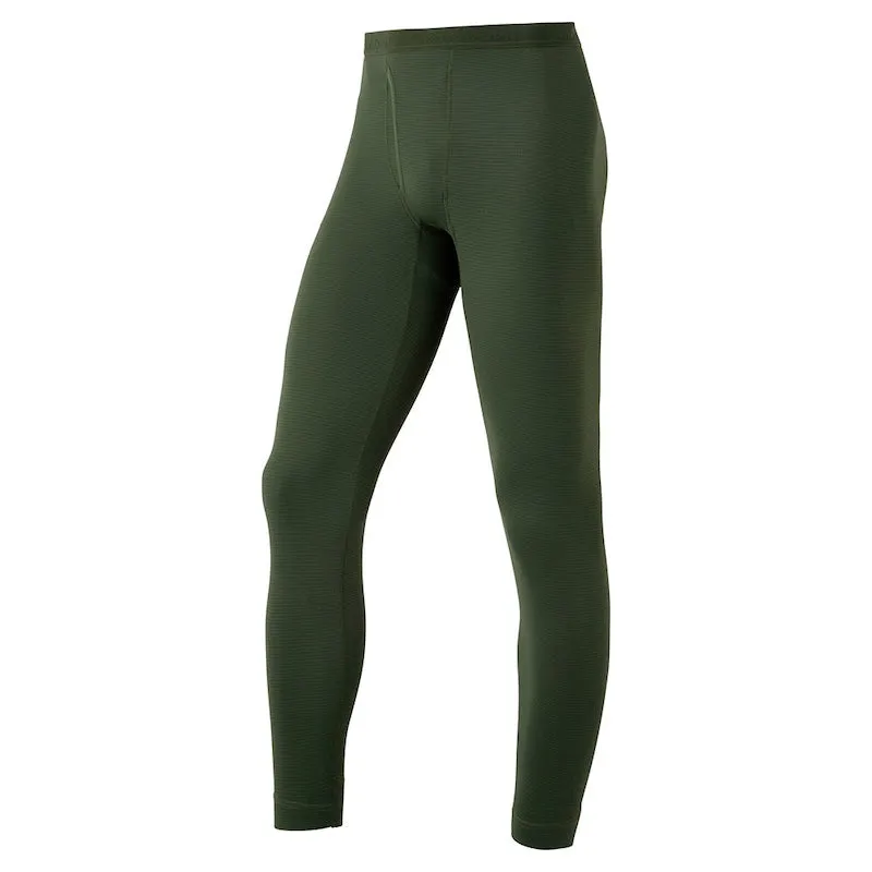 Montbell US Base Layer Men's ZEO-LINE Middle Weight Tights Leggings Black Dark Green 2307116