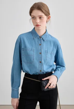 Multi-Layer Denim Shirt
