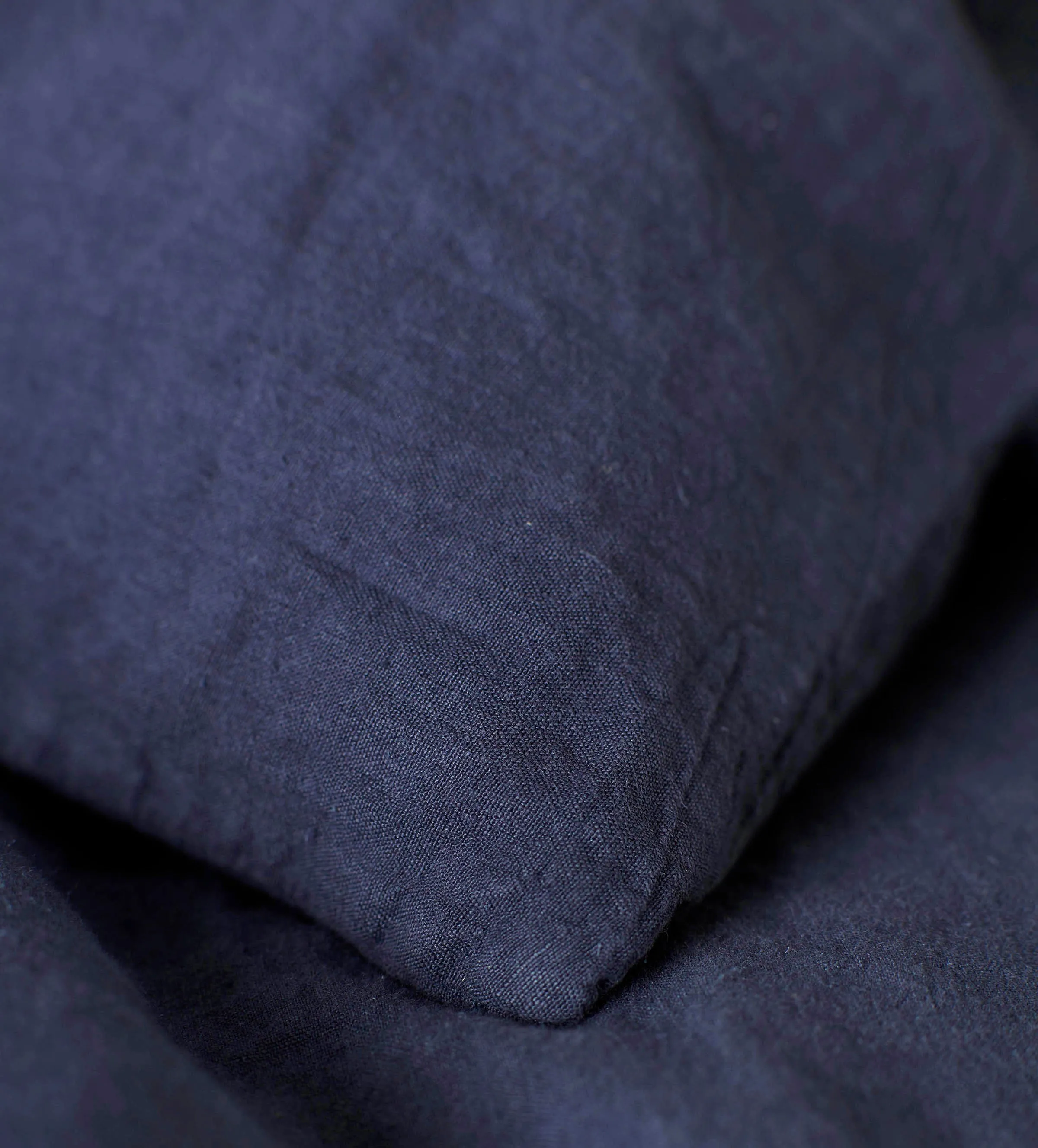 Navy Blue 100% Linen Bed Linen